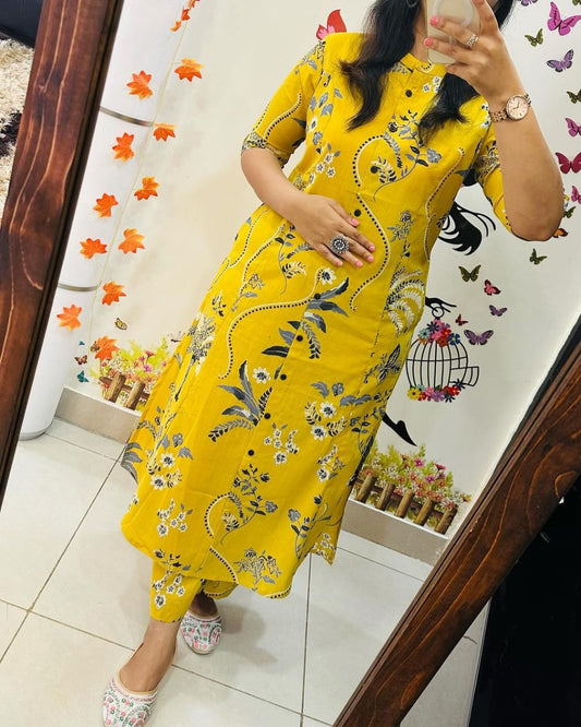 Summer Cotton Co-Ord Set For Women